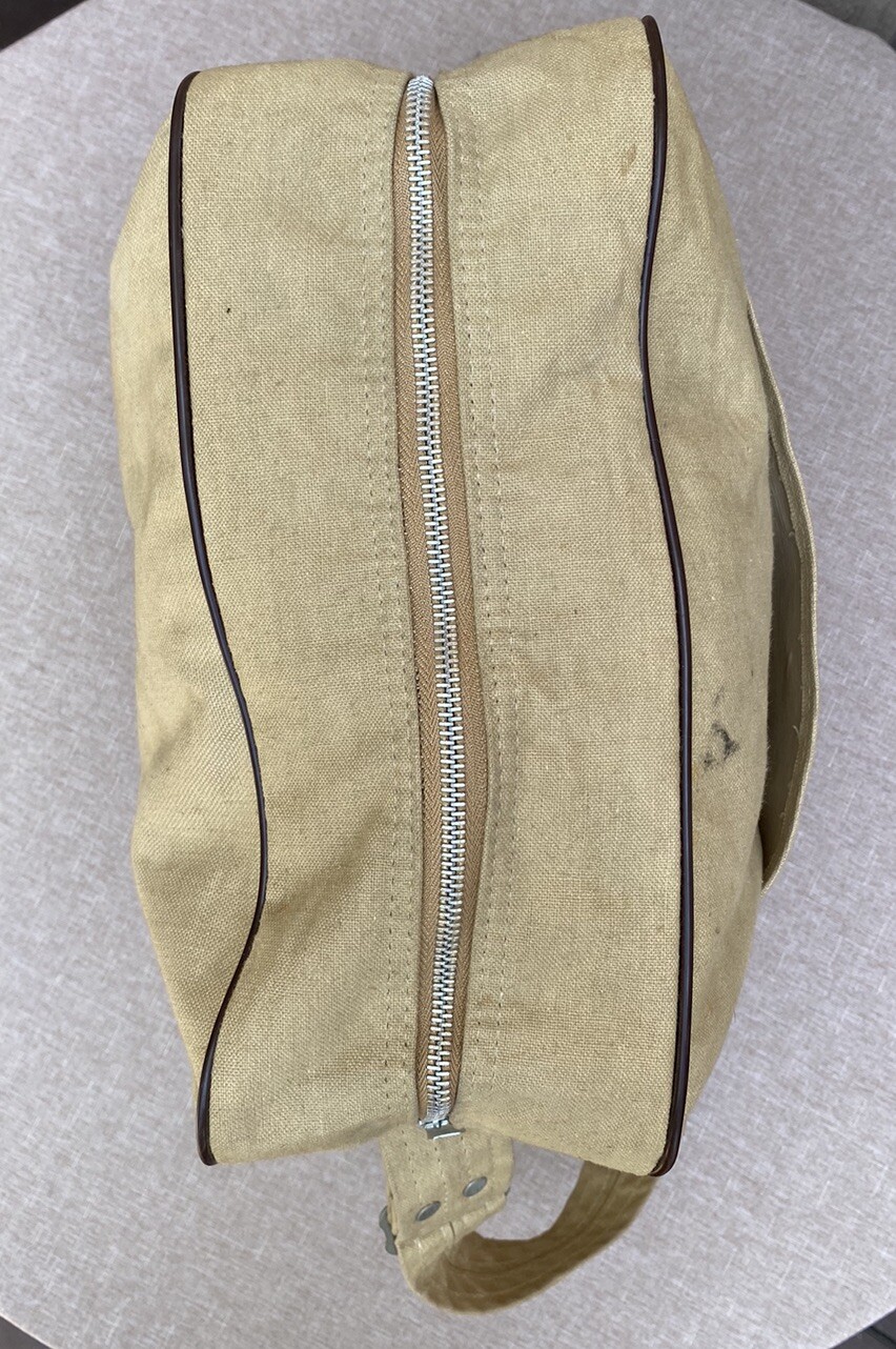 VTG 80s Rare Air California Airlines Portland Inaugural Carry On Luggage Bag