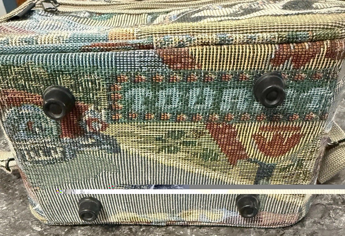 Alfagear Route 66 Tapestry Travel Cosmetic Bag Adjustable Strap Carry On 9X7