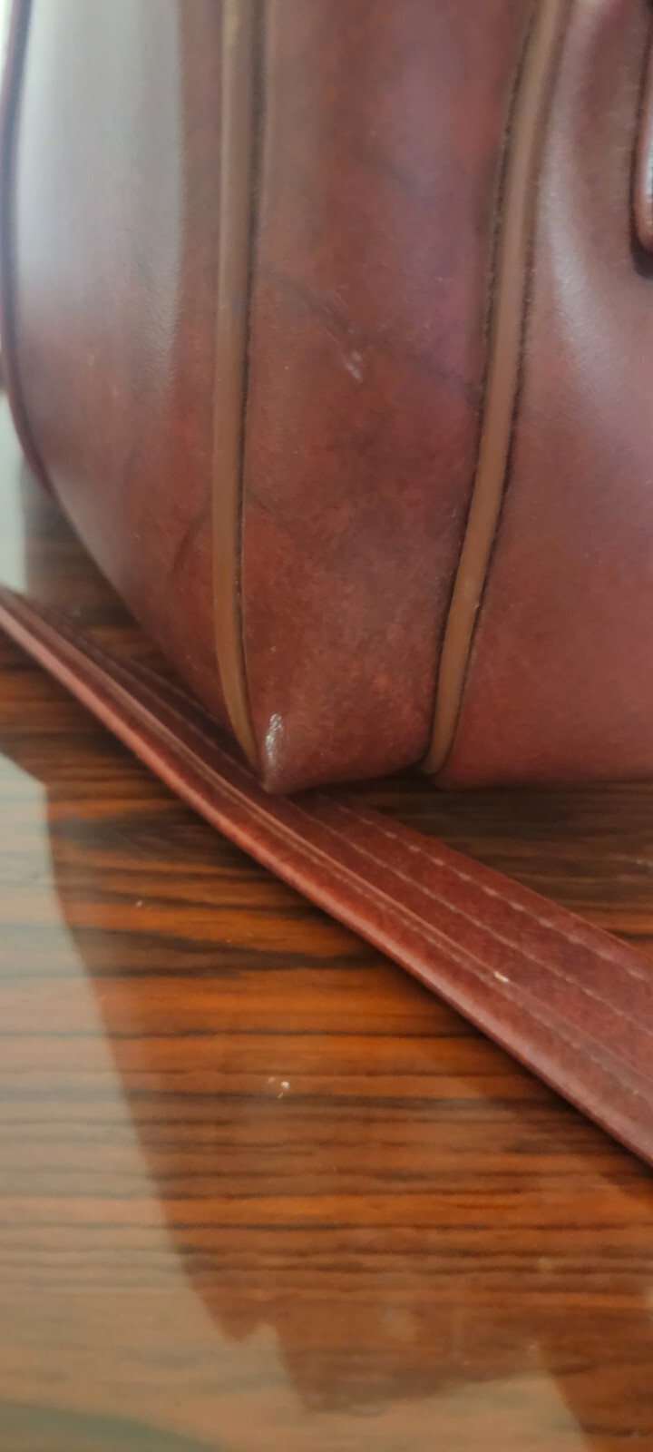 American Tourister Vintage 80’s Carry On Burgandy Bag