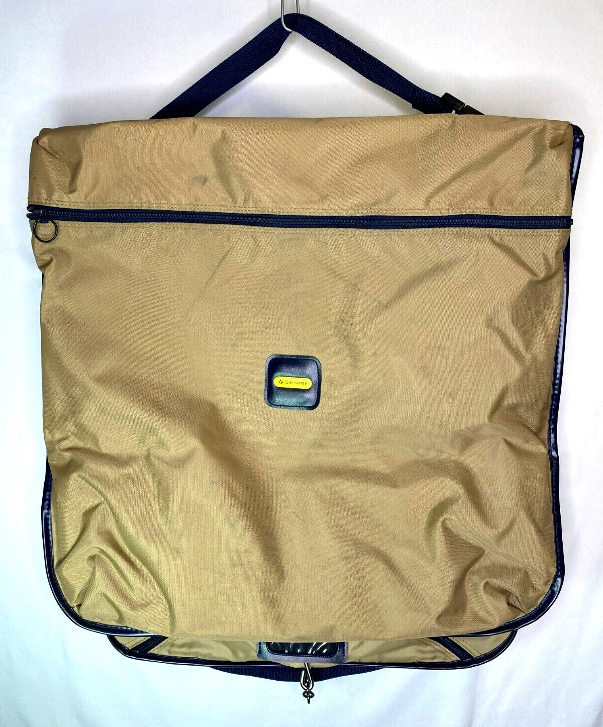 Vintage Samsonite Flings Garment Bag w/Hangers Original Box and Lock