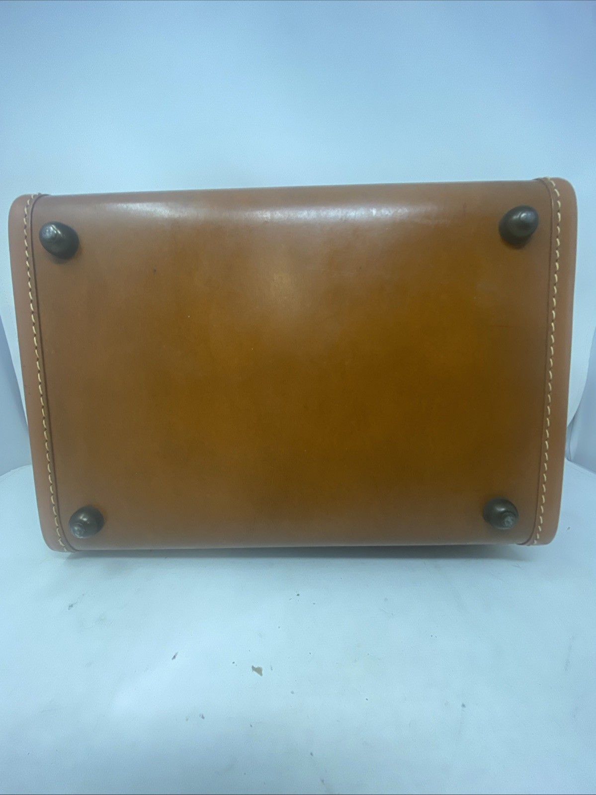 Vintage Maximillian Brown Train Case With Key Working Lock – Maxonite