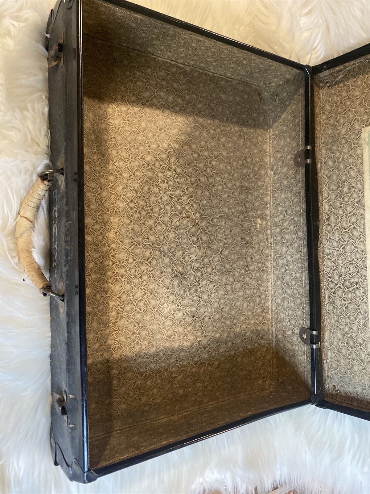 Vintage Briefcase Zanol Traveling Sales Suitcase. Prop For Medical Professional