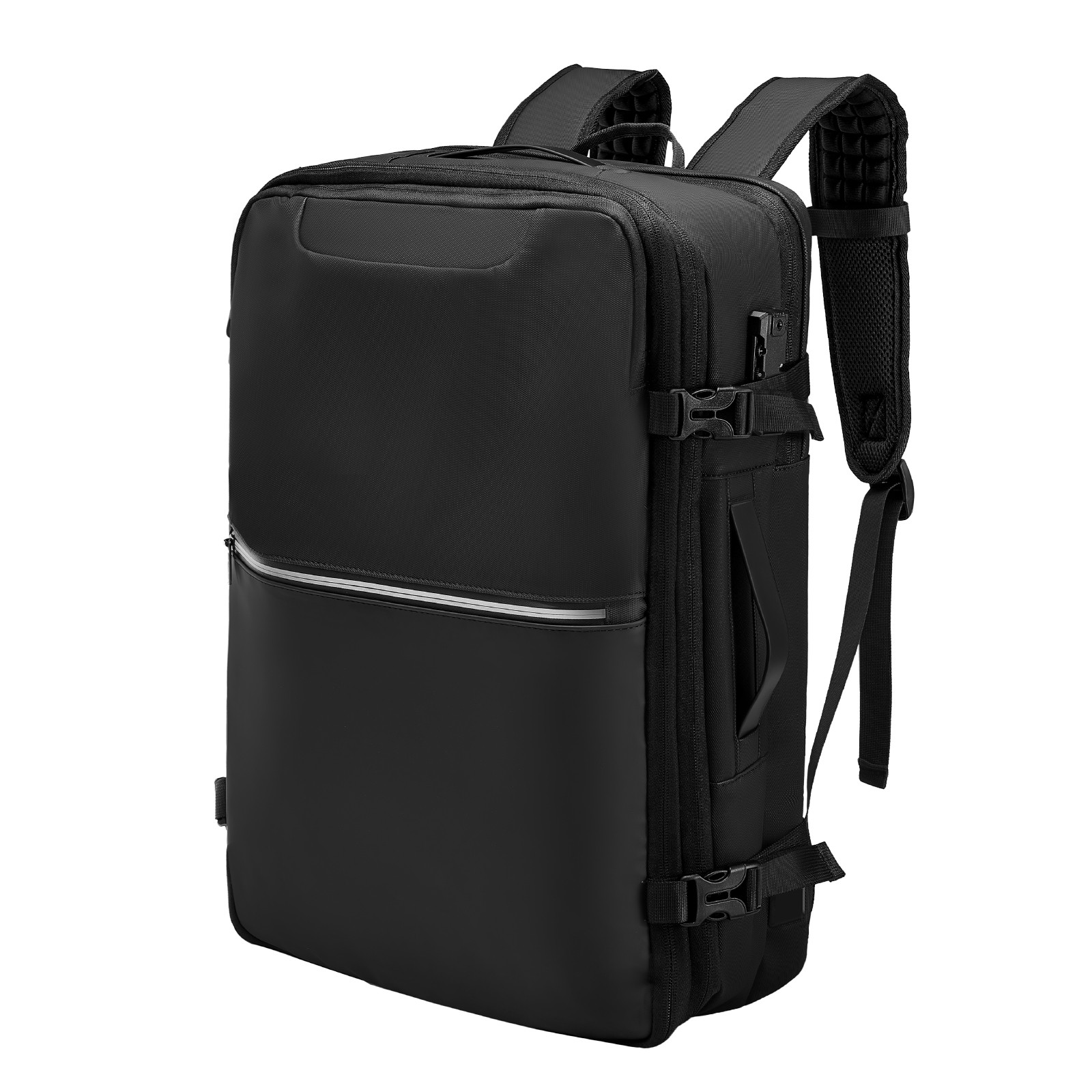 VEVOR Vacuum Travel Backpack 80L Vacuum Seal Compression Airback with Pump Black