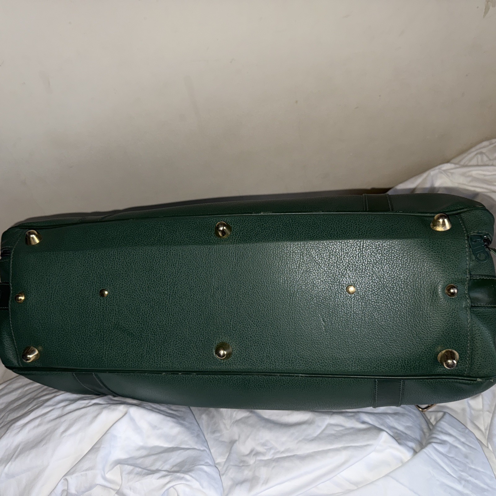 Vintage Green Gucci Luggage Suitcase — Excellent Condition