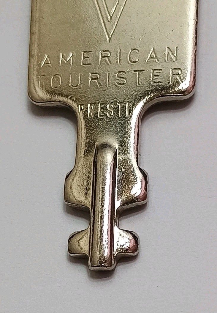 Vintage American Tourister Luggage Key Presto 2748 “V” Key
