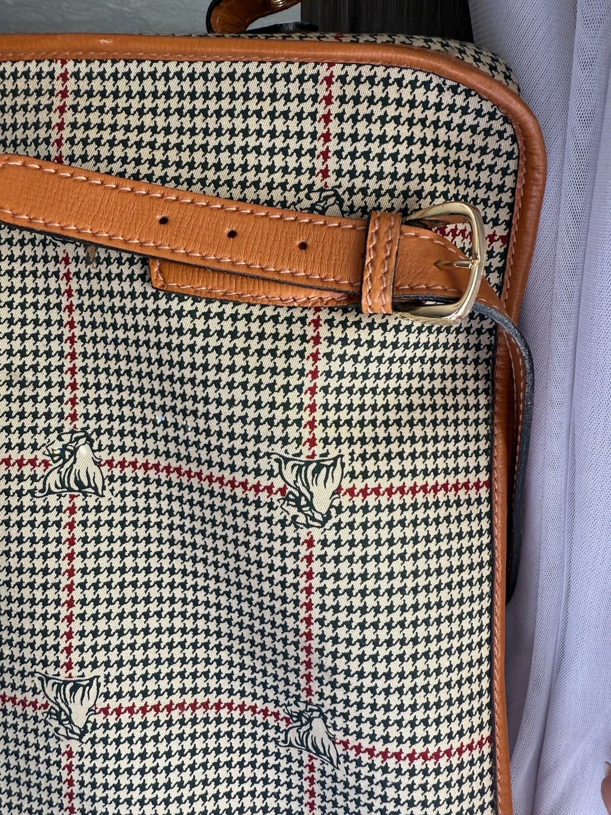Vintage Mark Cross Garment Bag