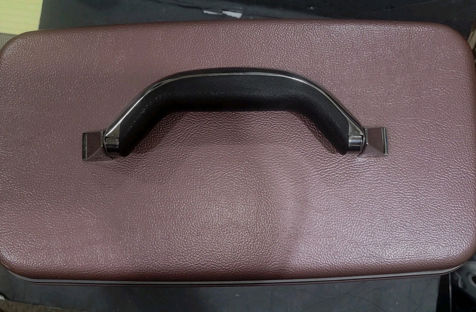 Vintage 1987 Samsonite Silhouette 4 Train Case Makeup Cosmetic Case With Tray.