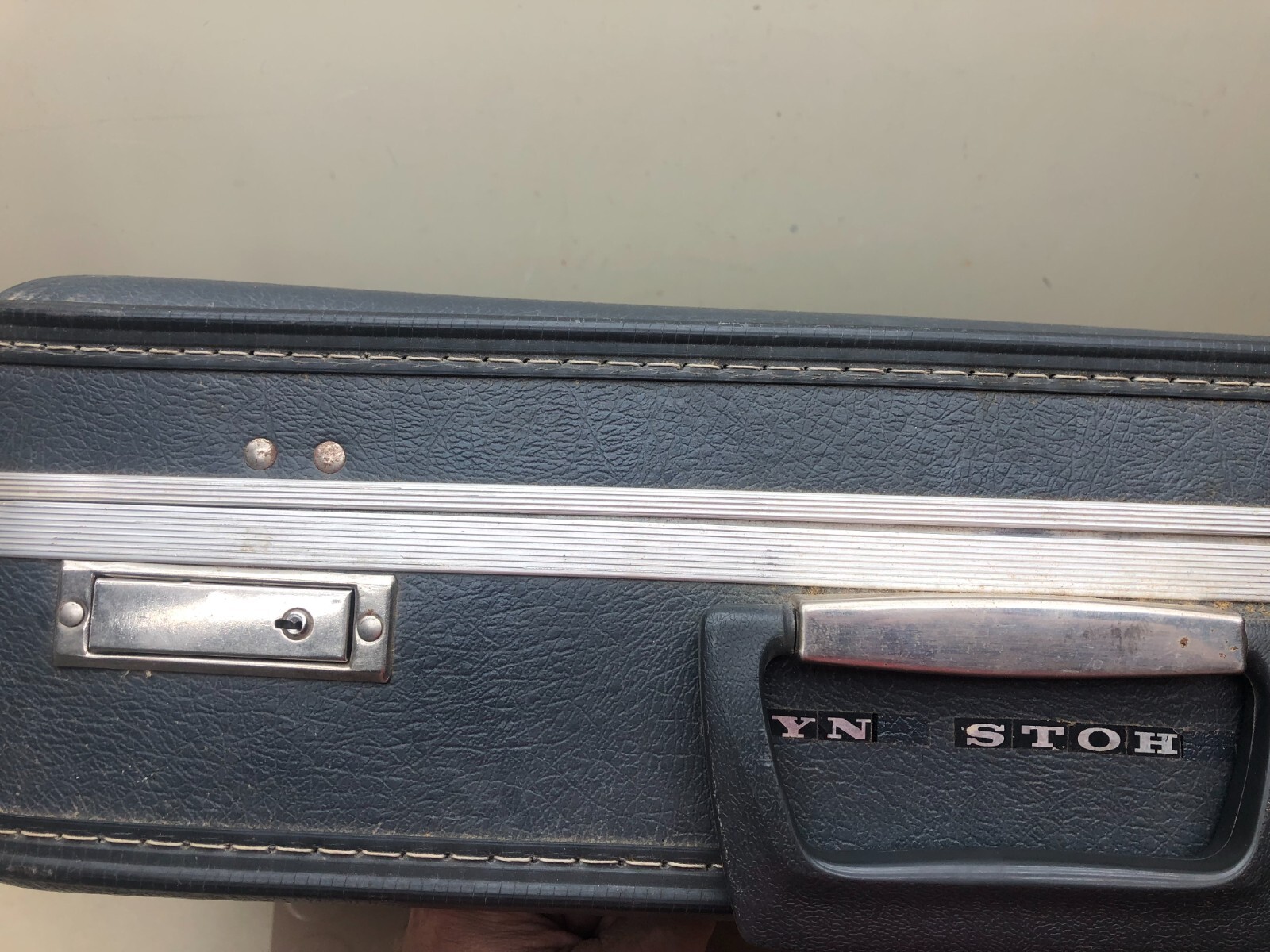 Vintage MCM Suitcase Luggage Hard Sided Locking – No Key A