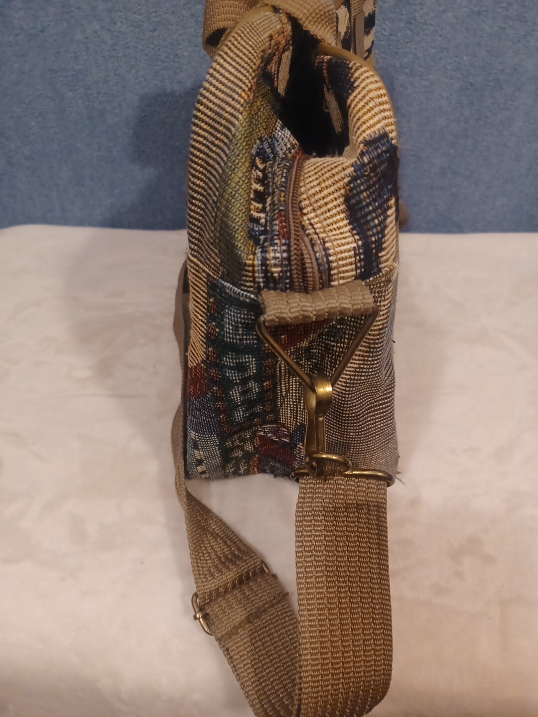Vintage Pioneer Express Route 66 Tapestry Weekender Travel Carry on Luggage Bag