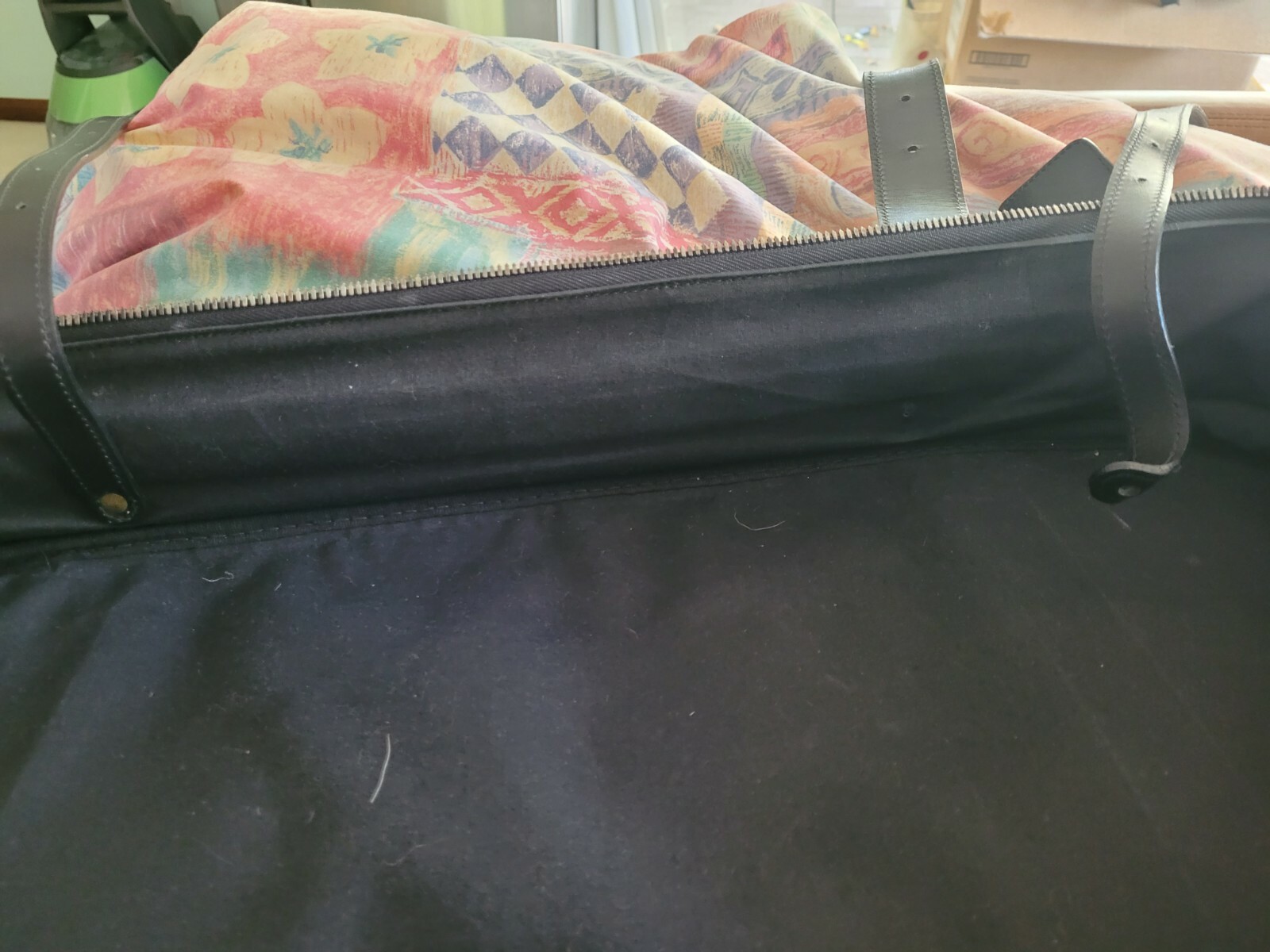 Rare Vintage Ghurka Marley Hodgson Cargo l No. 47 Suitcase Black