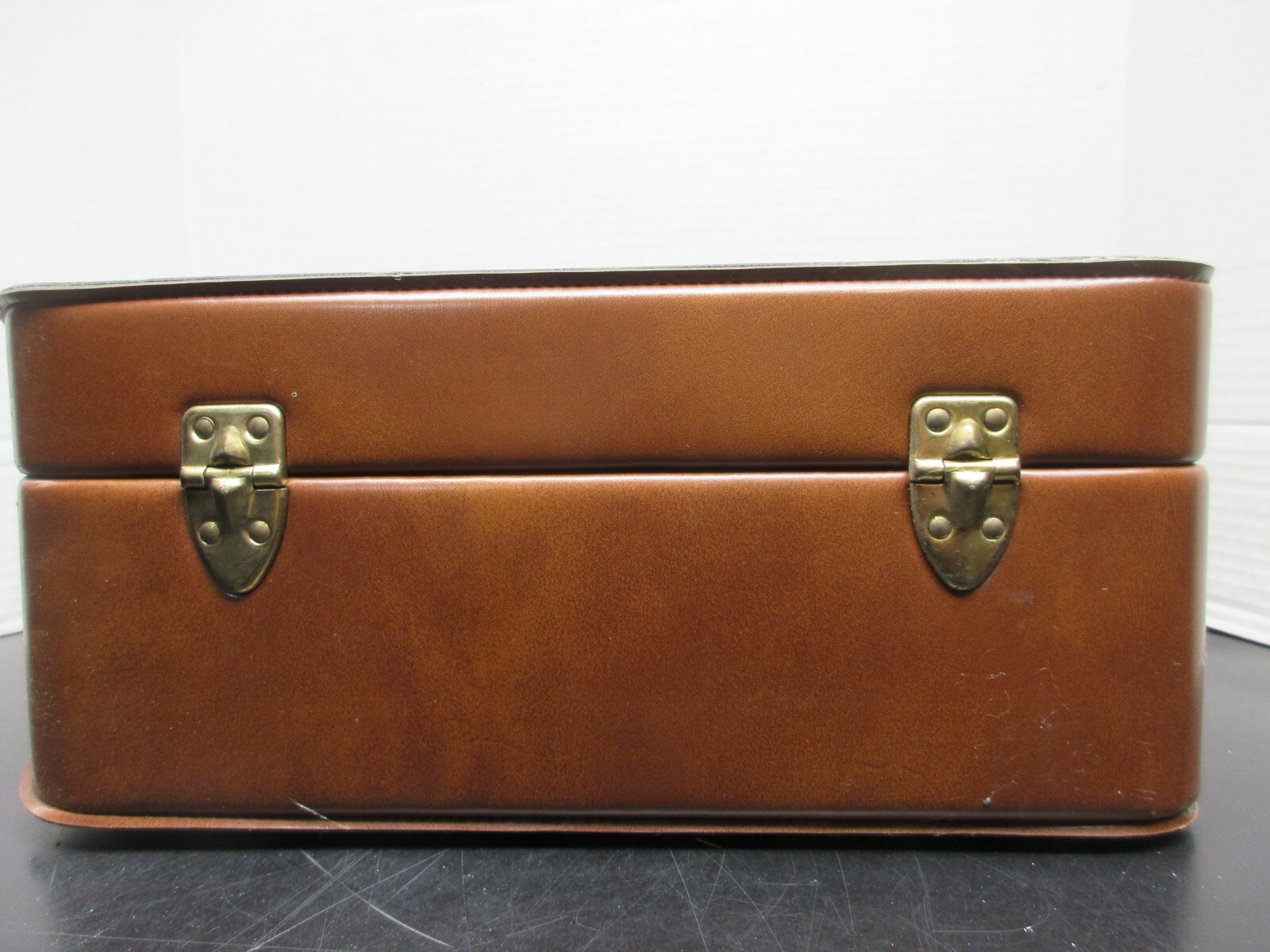 Vintage 1960’s Leather Luggage Travel Bar