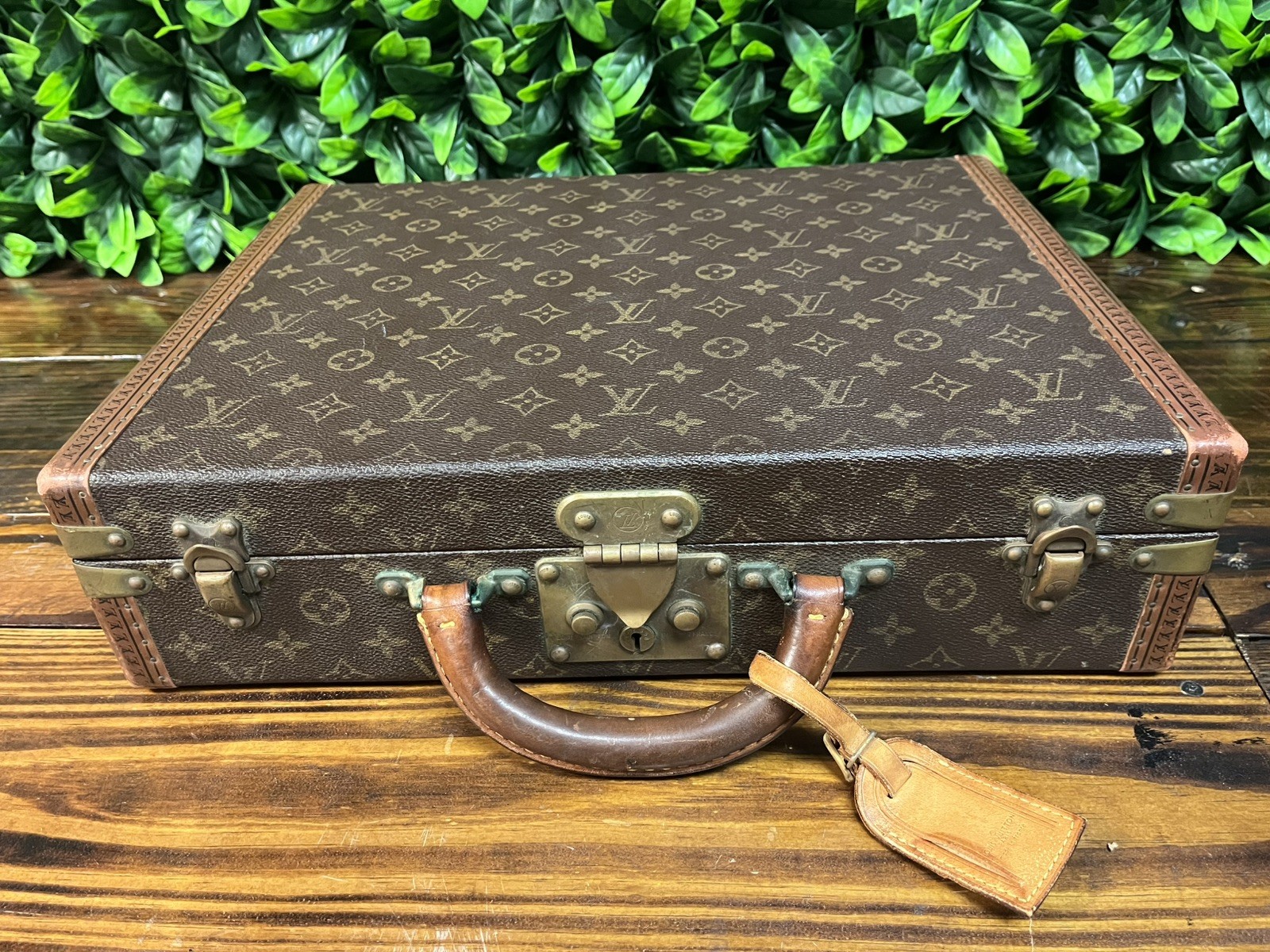 Louis Vuitton Monogram Vintage Cotteville Hard Sided Trunk