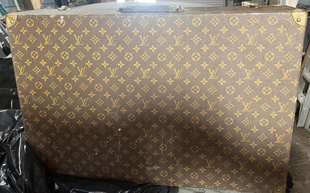 Louis Vuitton Cube Travel Suite Case Monogram Canvas Brown