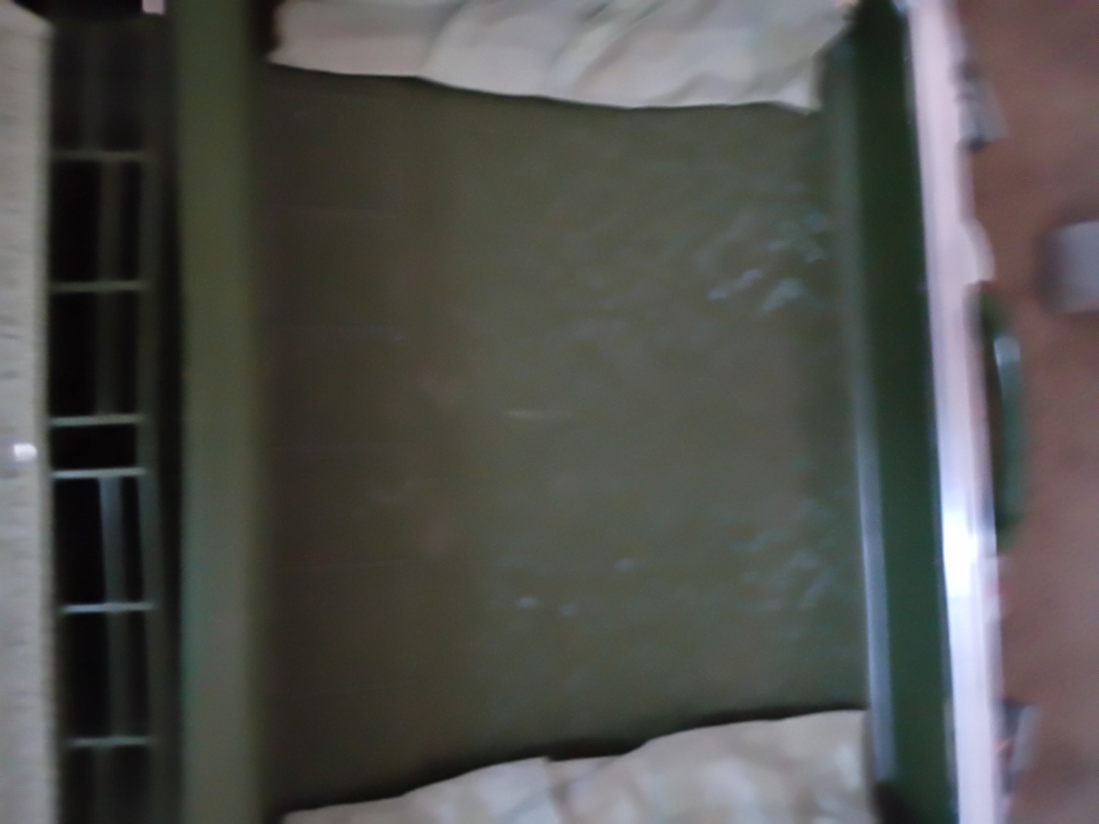 Sears Vintage Green Forecast Suitcase Hard Case Luggage