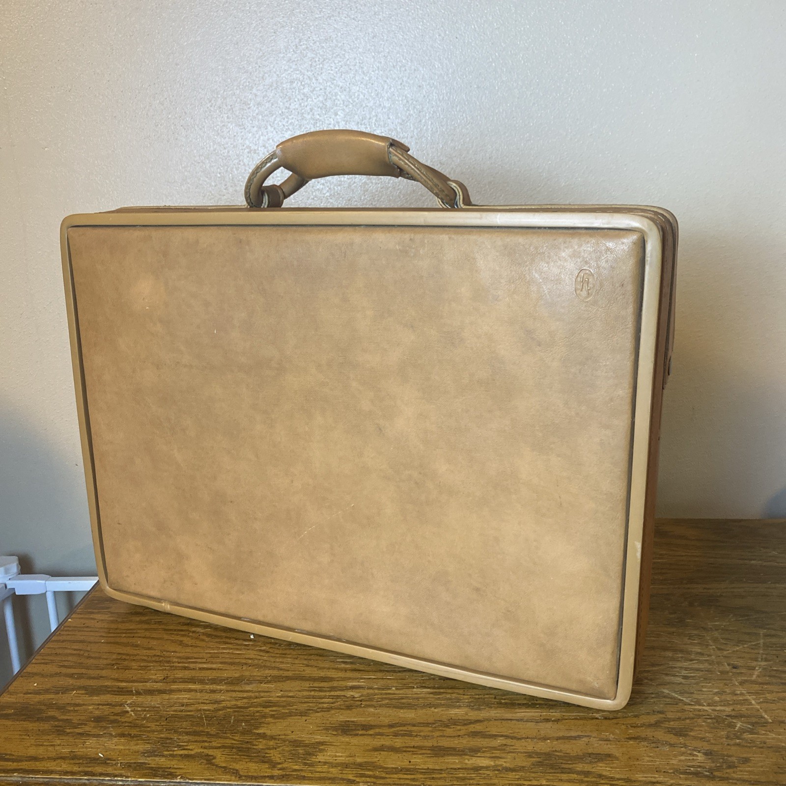 Vintage Hartmann Luggage Natural Belting Briefcase – Made in USA