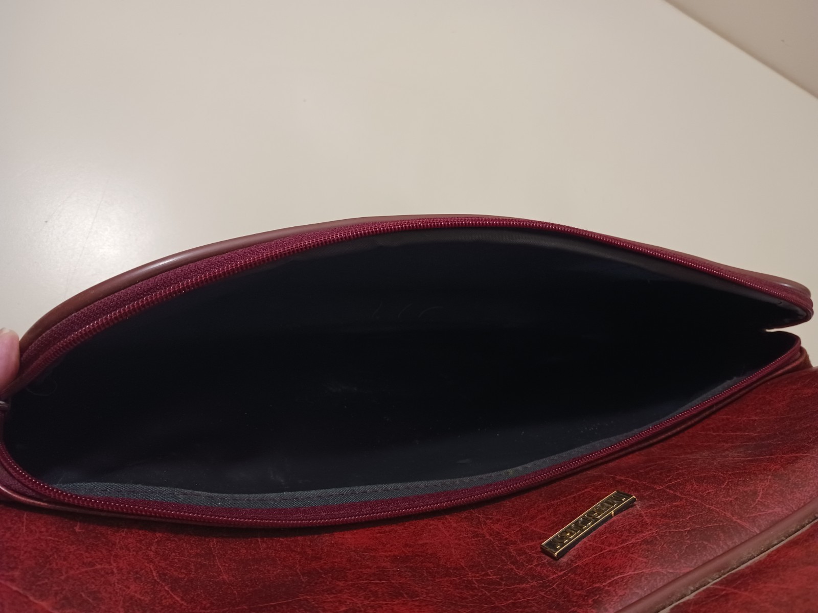 Vintage 60s 70s Red Mercury Suitcase Travel Bag Luggage Travel Case Samsonite