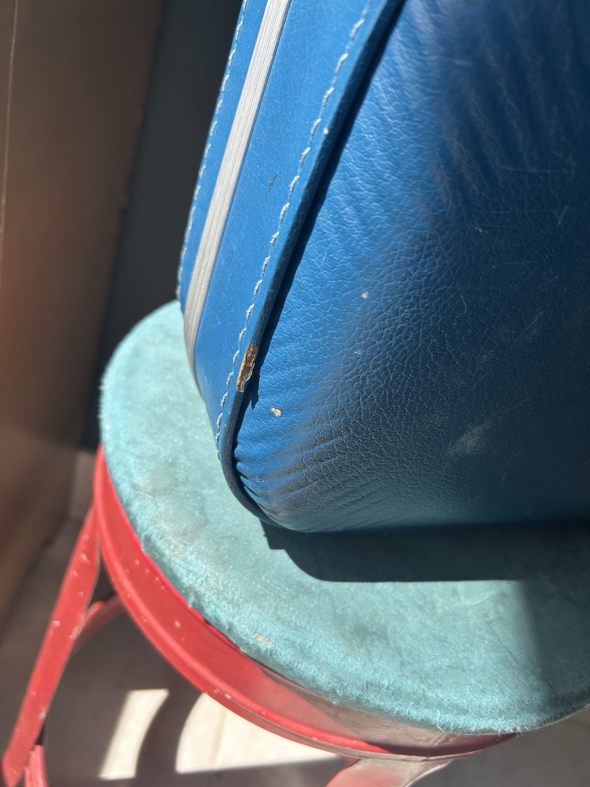vintage child’s Hard-sided Suitcase, I’m going To grandma’s