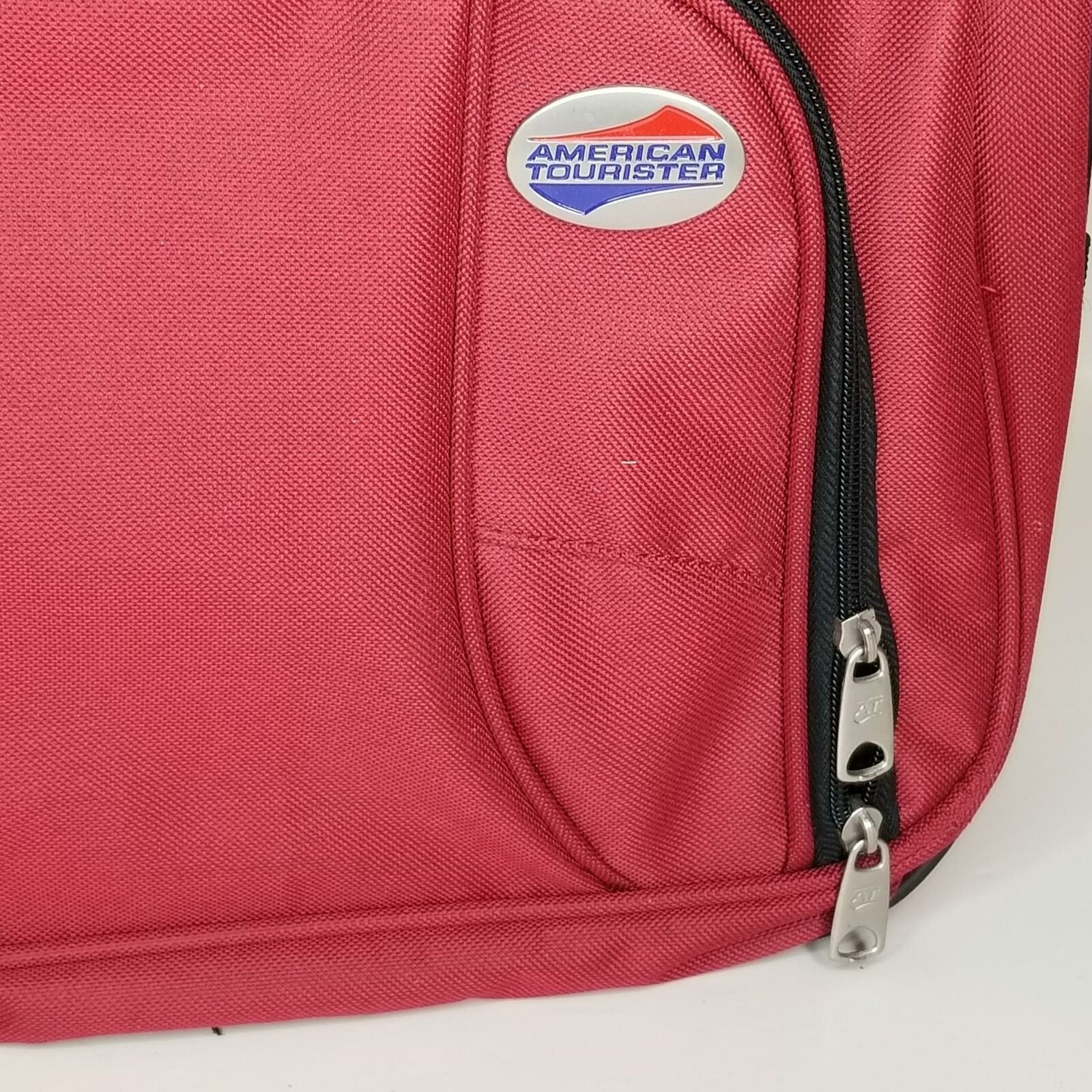 American Tourister Red Luggage Tote Shoulder Bag 15″ Carry On