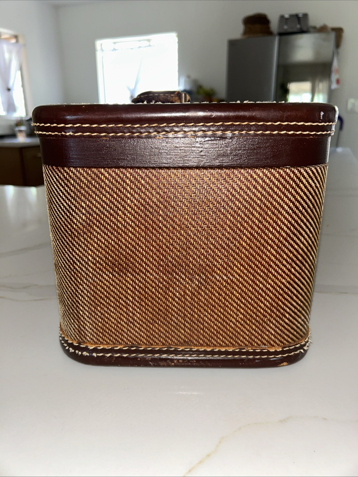 Amelia Earhart Vintage “Train Luggage” 1960 14×9.5×9. No Key. Read Description