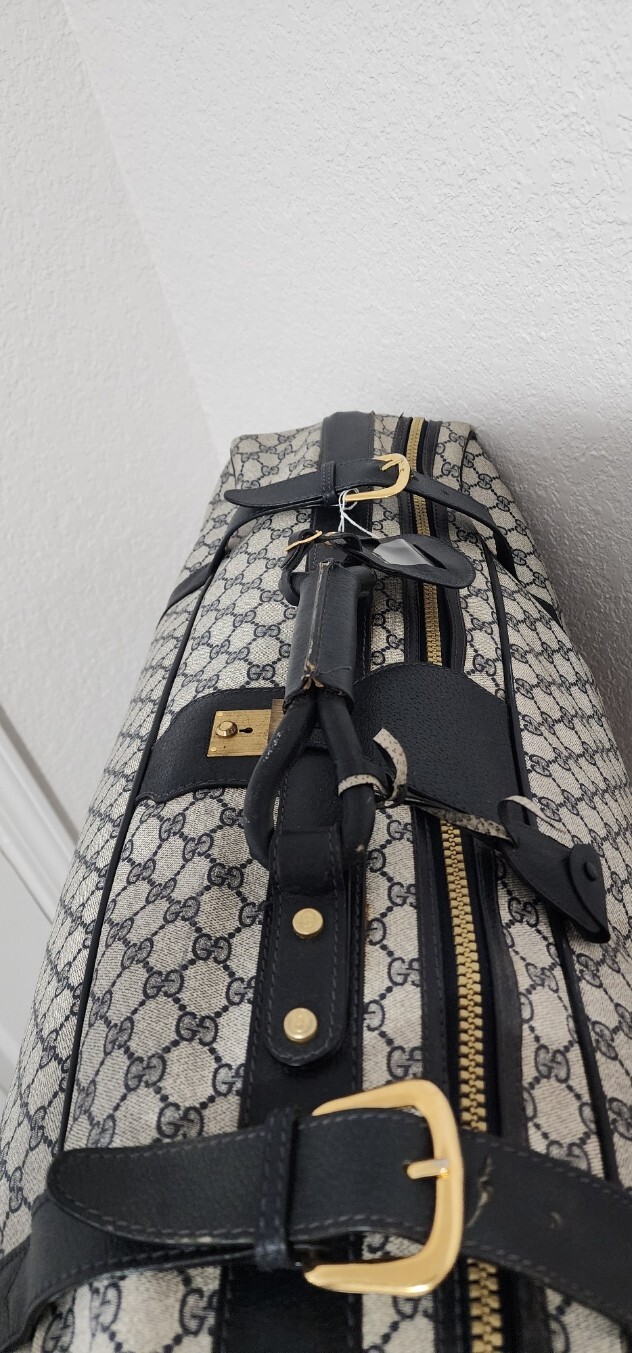 Vintage Gucci Travel Luggage – Circa 1970s-80s – Authentic & Classic