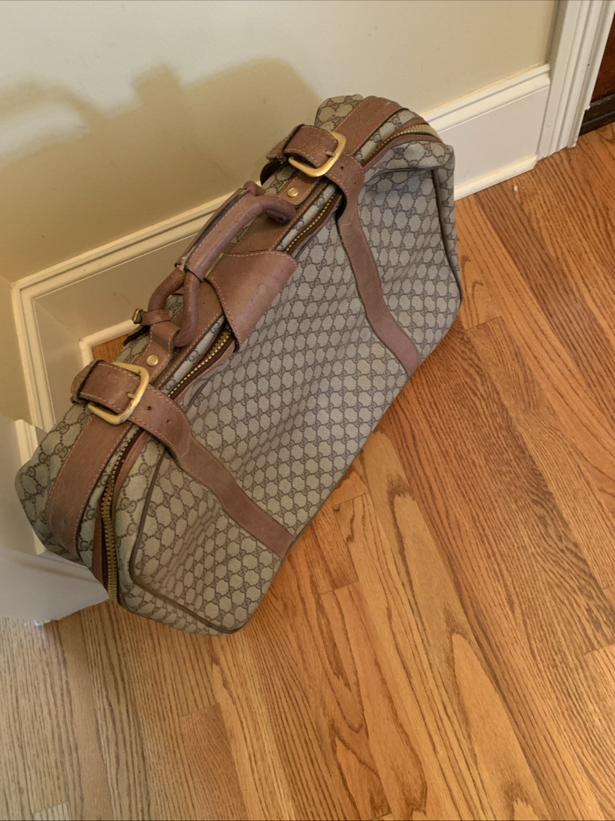 Vintage Gucci Soft Side Suitcase