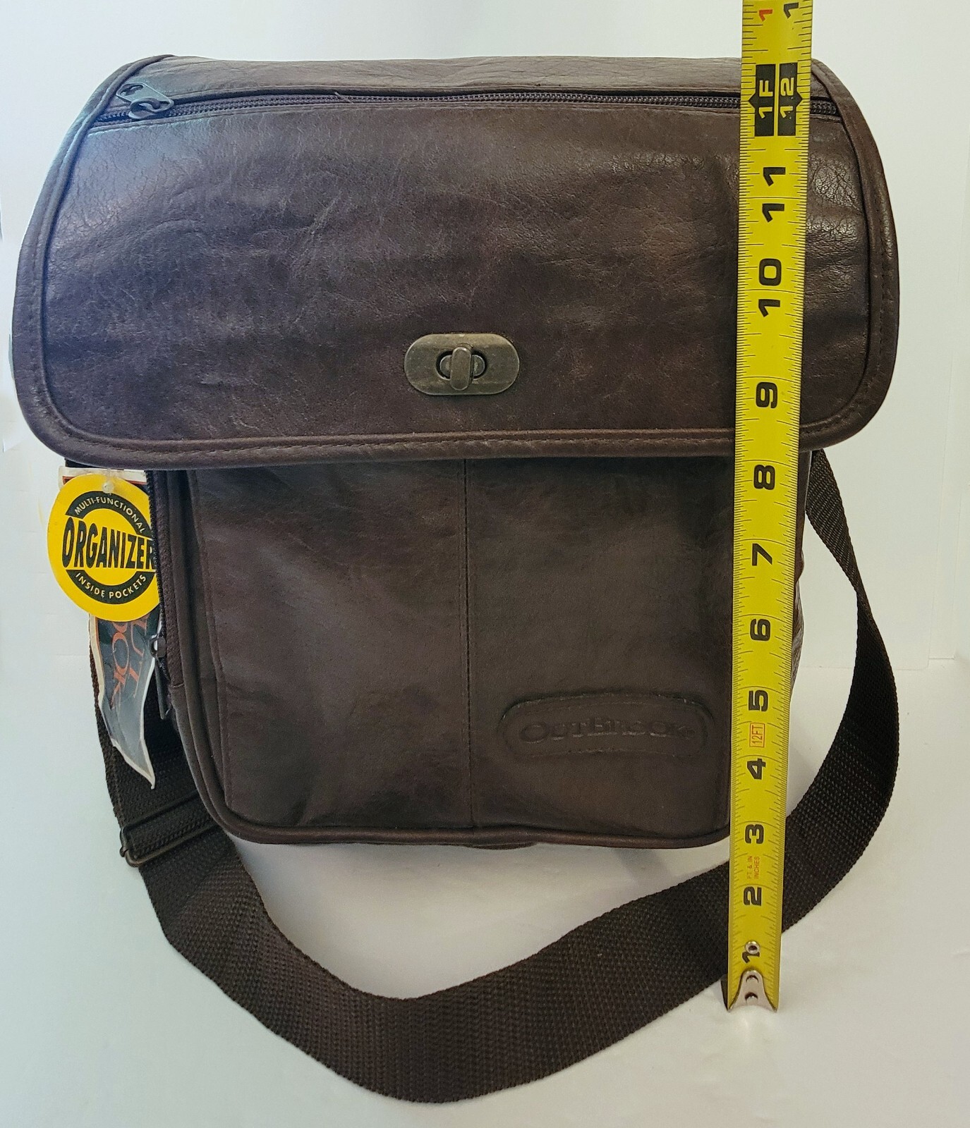 Out Brook Chocolate Gear Bag Multi-functional Organizer with Internal Pockets
