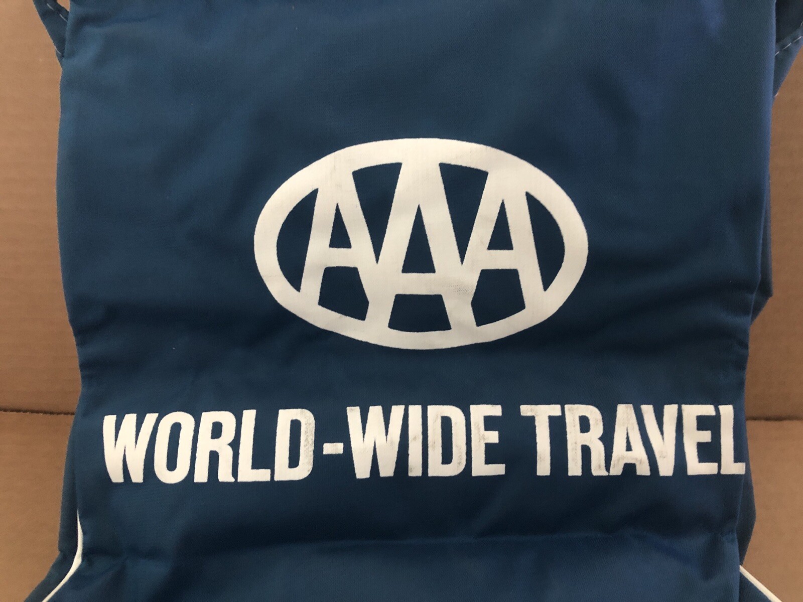 Vintage AAA World-Wide Travel CANTON AUTO CLUB Ohio Travel Bag #2