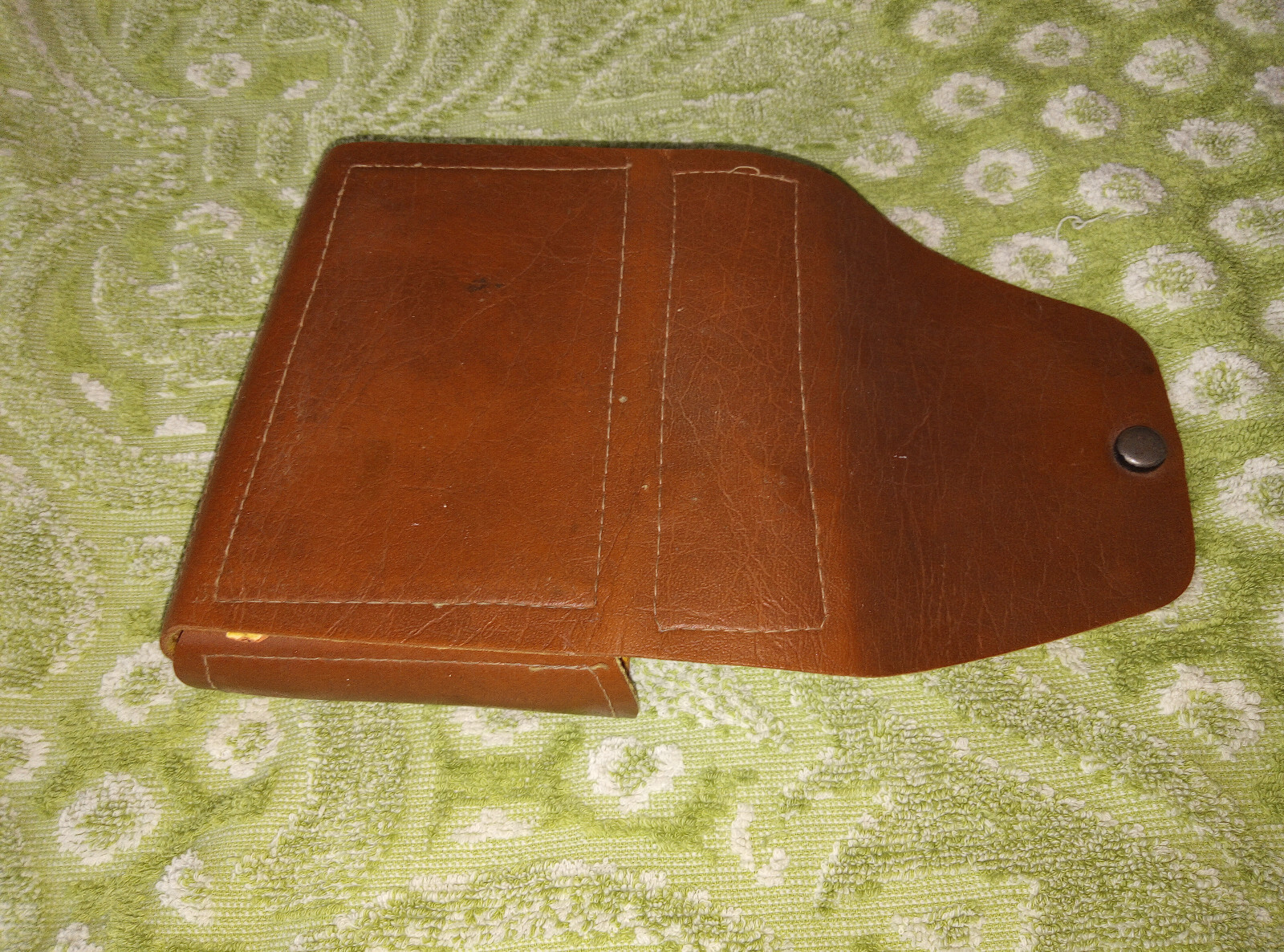 Vintage USSR 1970’s razor cover Case with mirror (only case)