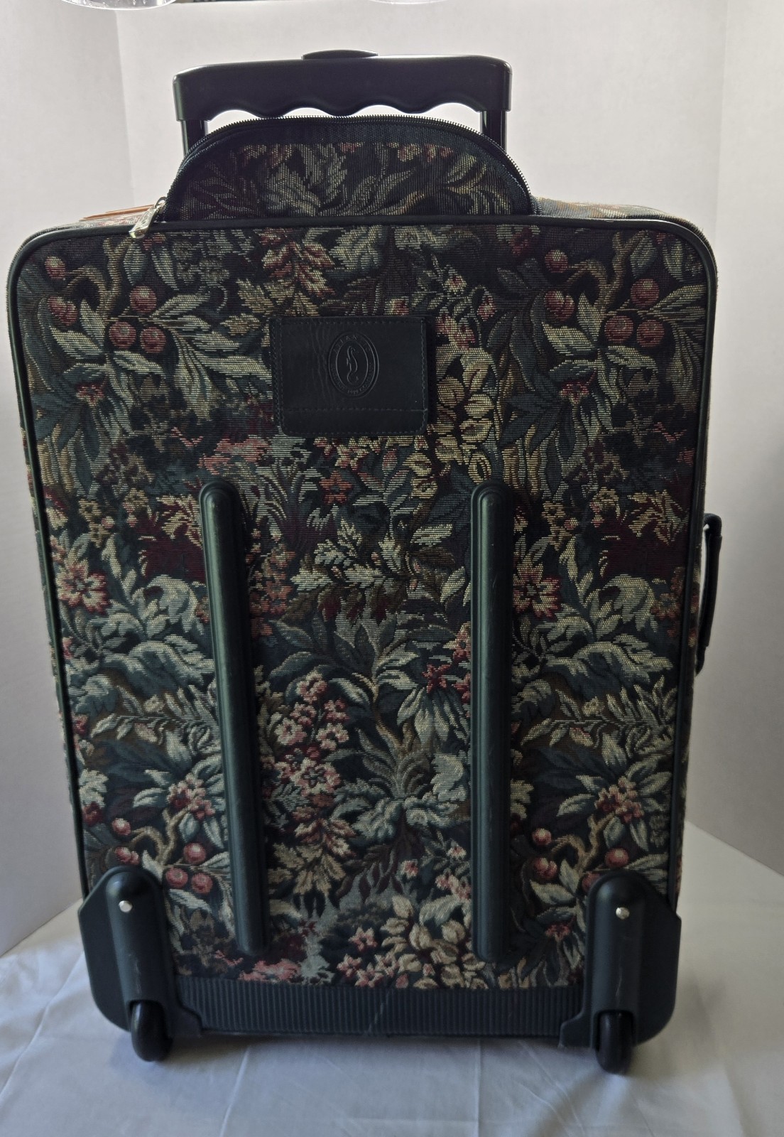 Vintage Atlantic Tapestry Luggage 2 pc. Set