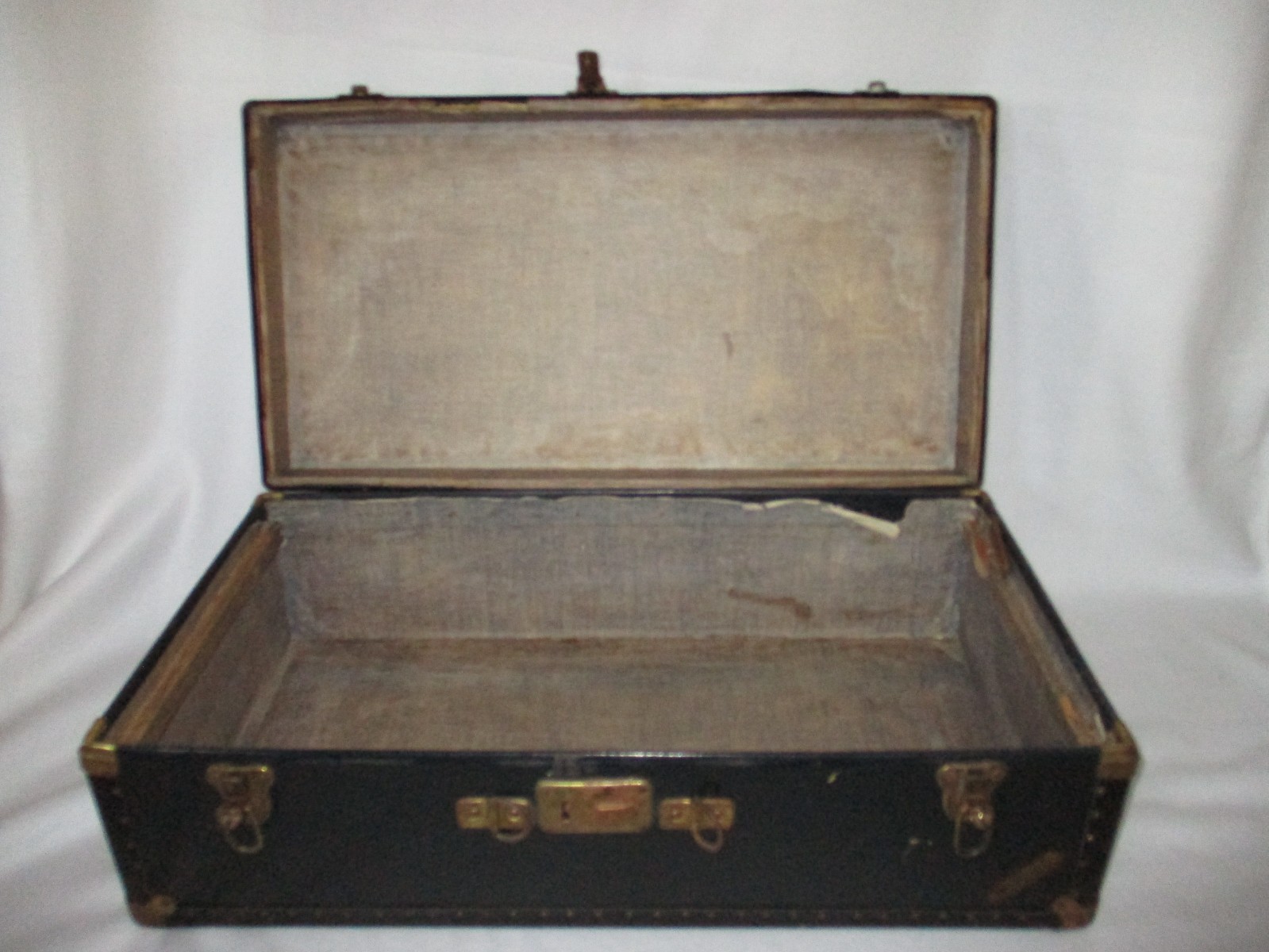 Dark Color Vintage Trunk Suitcase luggage 29x15x9 Free Shipping