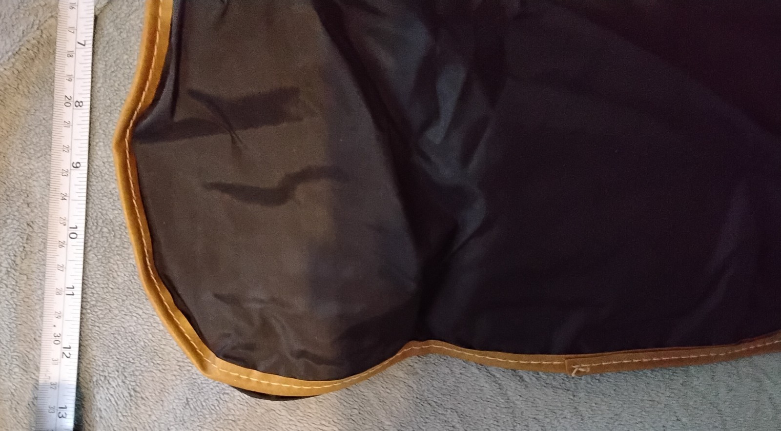 Vintage Black Beauty Nylon Travel Bags Nb-20 Stowaway Bag-Triangle Mfg