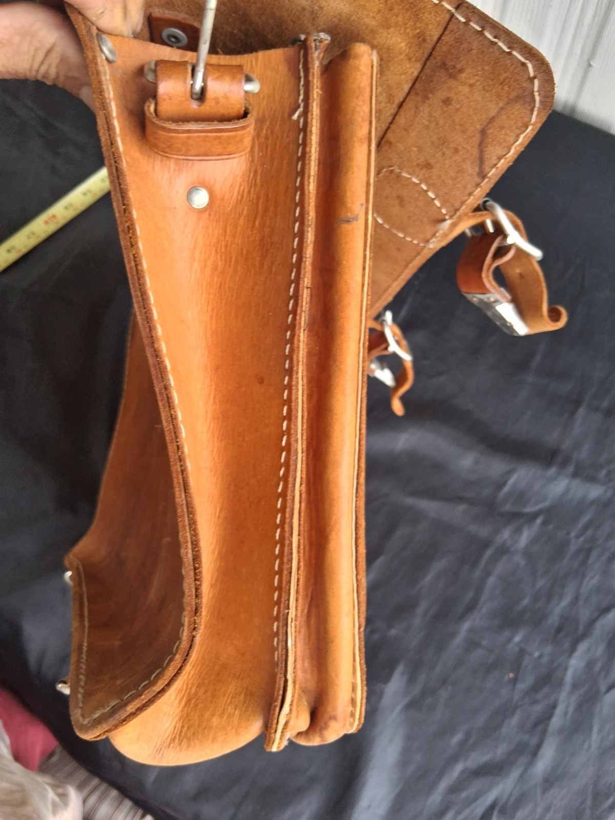 Vintage Leather Satchel Breifcase…man Purse