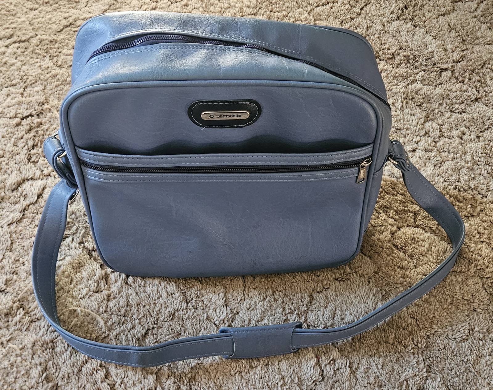 Vintage Samsonite Montbello II Carry On Bag Tote Shoulder Weekender Luggage