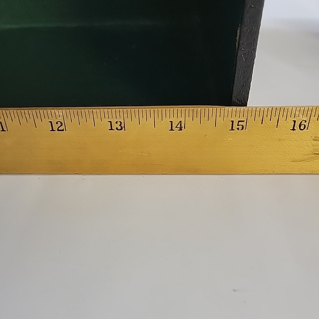 Vintage Carrying Case Faux Black Leather