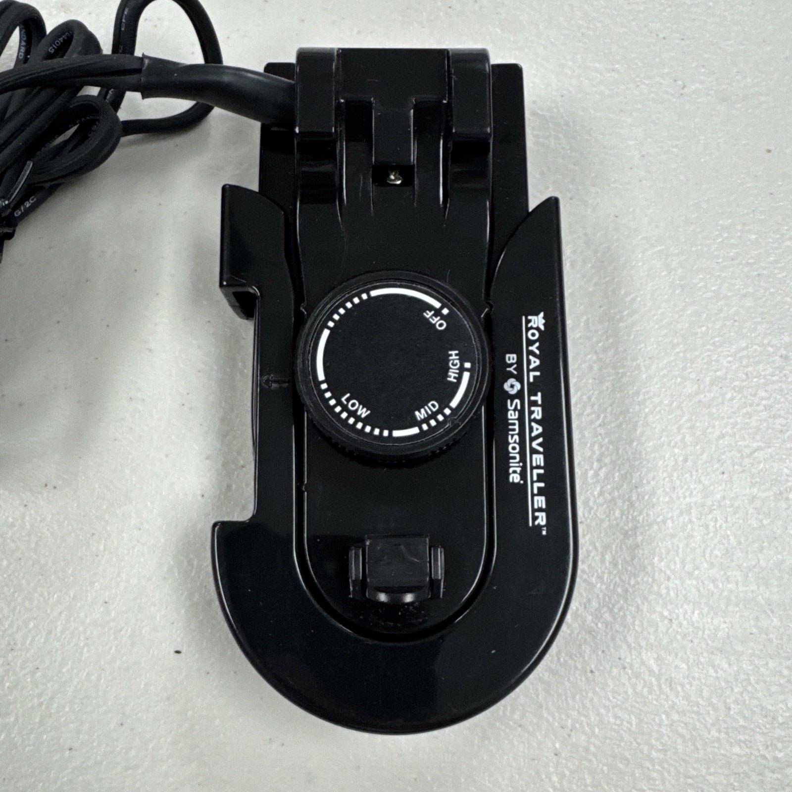 Royal Traveler by Samsonite Travel Iron 110v EUC Vintage
