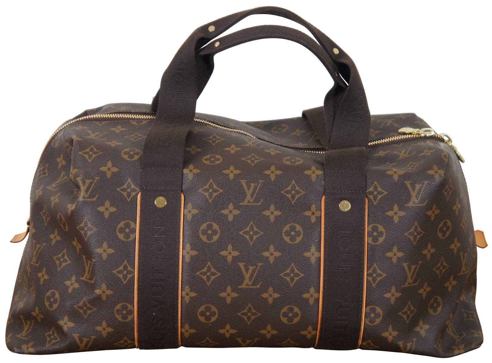 Vintage Louis Vuitton Beaubourg Weekender LV Monogram Canvas Bag France DU2161