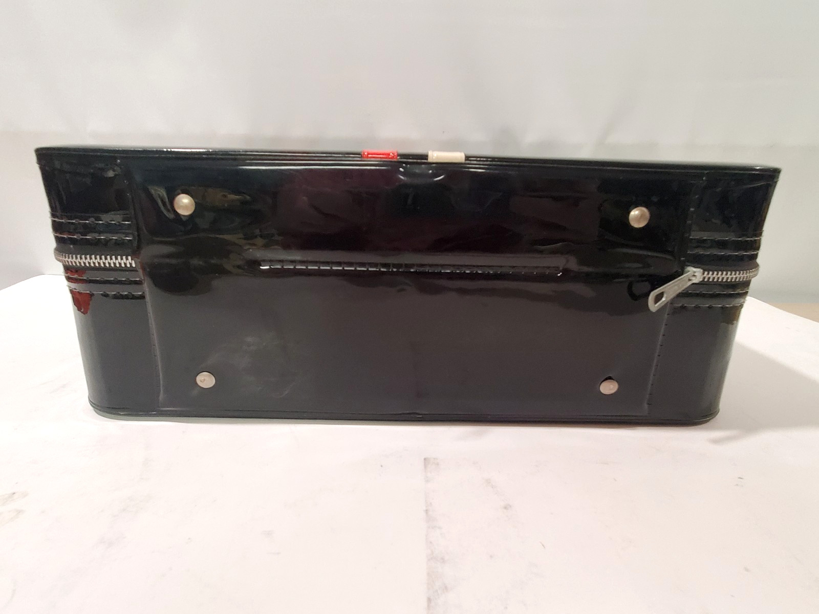 Vintage 1960s Air-Lander Travel Carry-Alls Luggage Train Case Zipper Handle USA