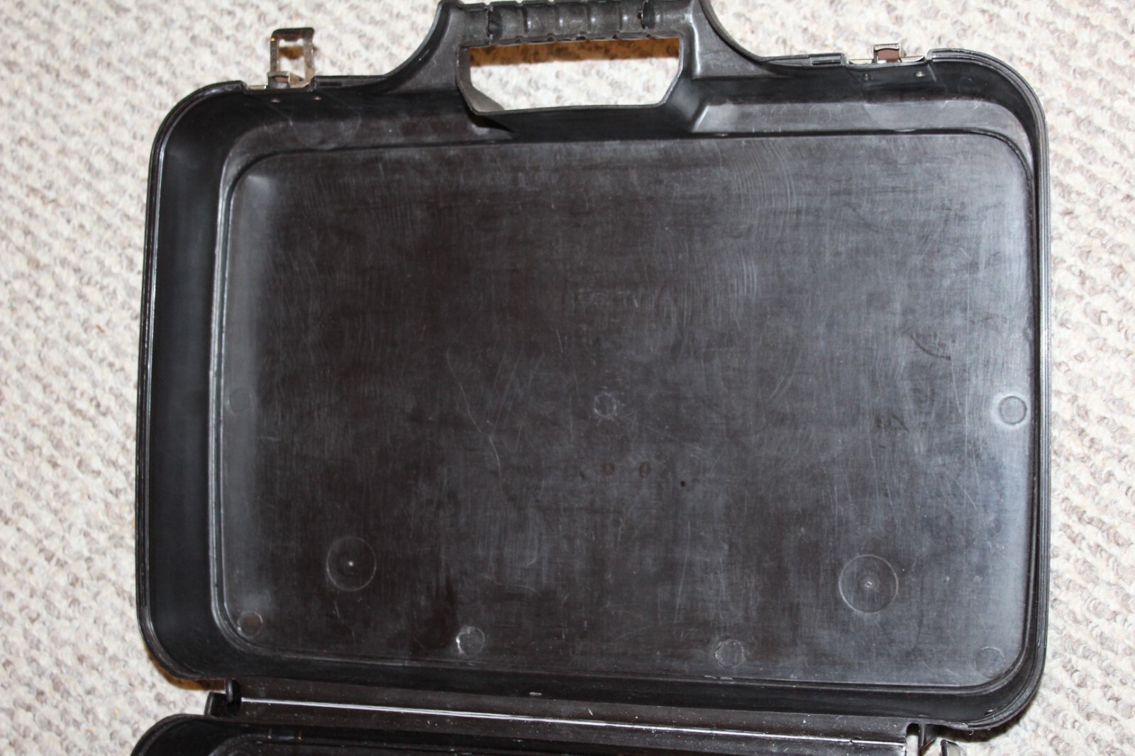VTG Amway Distributor Black Plastic case briefcase Home Care Know How 1970s 80s