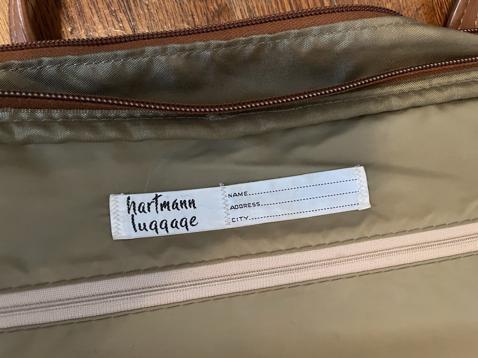 Hartmann Black Nylon Leather Briefcase Laptop Luggage Carry-On Messenger Bag