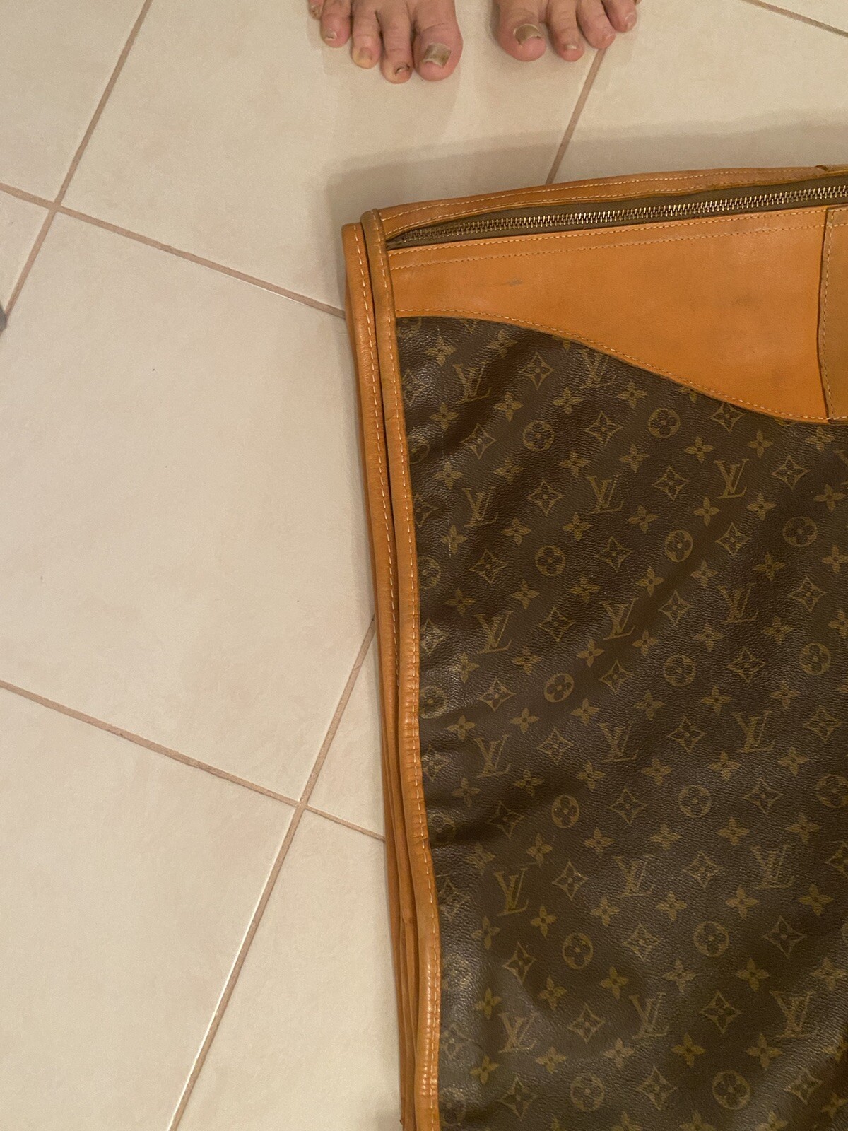 Rare Vintage Neiman Marcus, Louis Vuitton Garment Bag Monogram