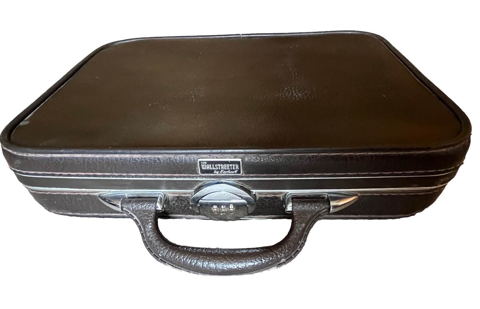 Vintage Amelia Earhart Wallstreeter Briefcase Hard Shell Case Travel USA MCM 70s