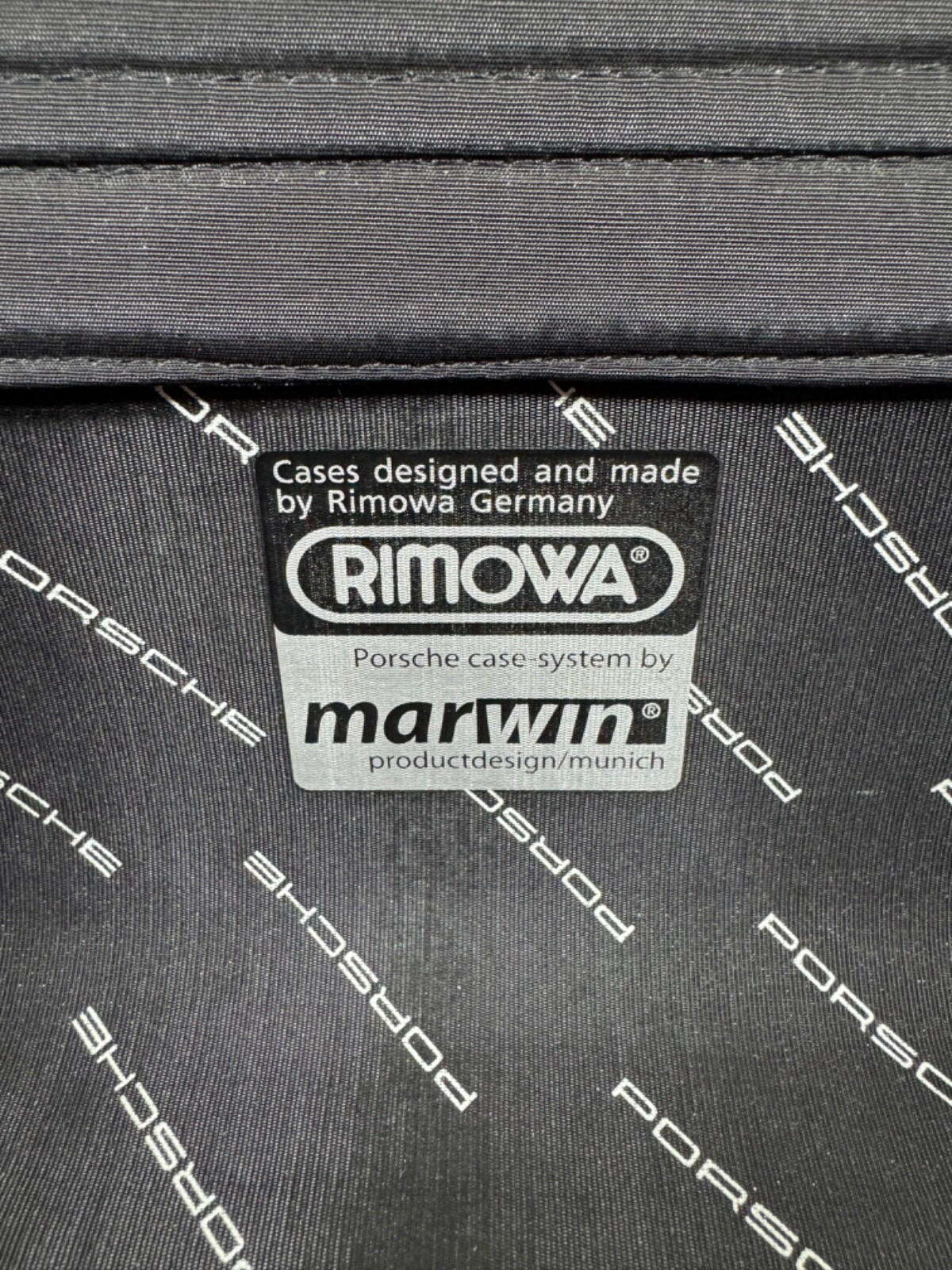 RIMOWA PTS Sm Trolley for Porsche Carrera 4 / 911 Turbo Ultra Rare 1999 Luggage