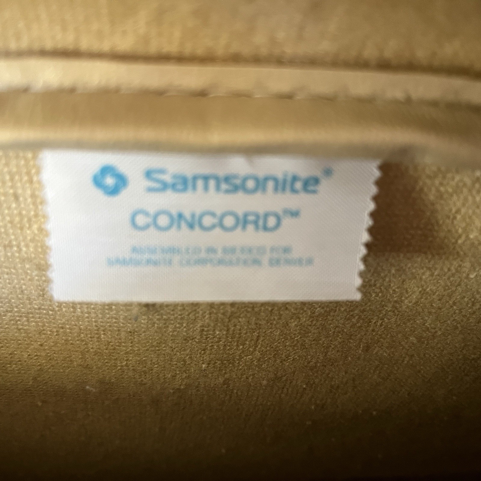 Vintage Samsonite Concord Bag Shoulder Tote Terra Cota Brown 1980s