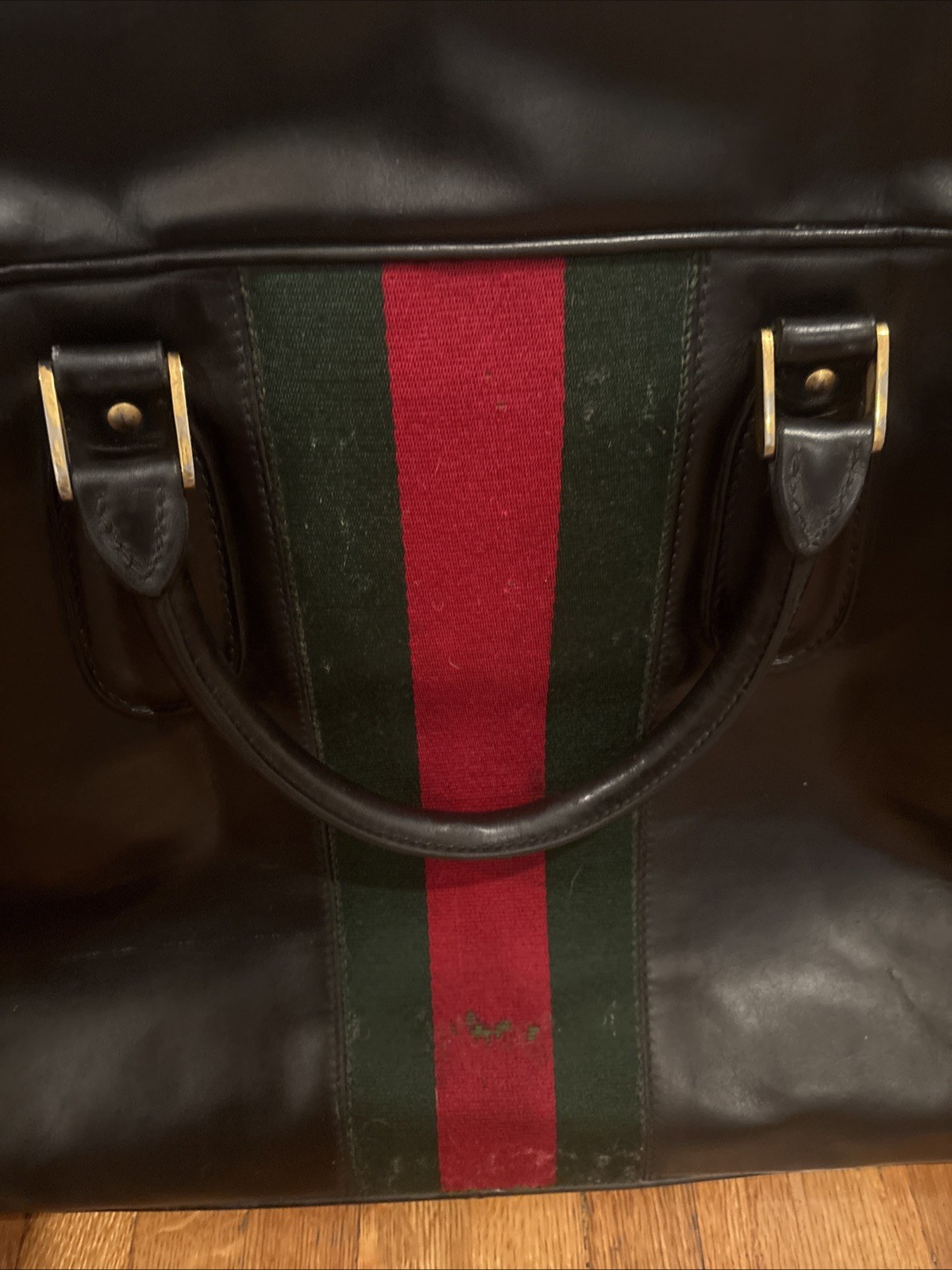 Moving Sale! Great price! Gucci Vintage 70’s Soft Leather Luggage Travel Bag