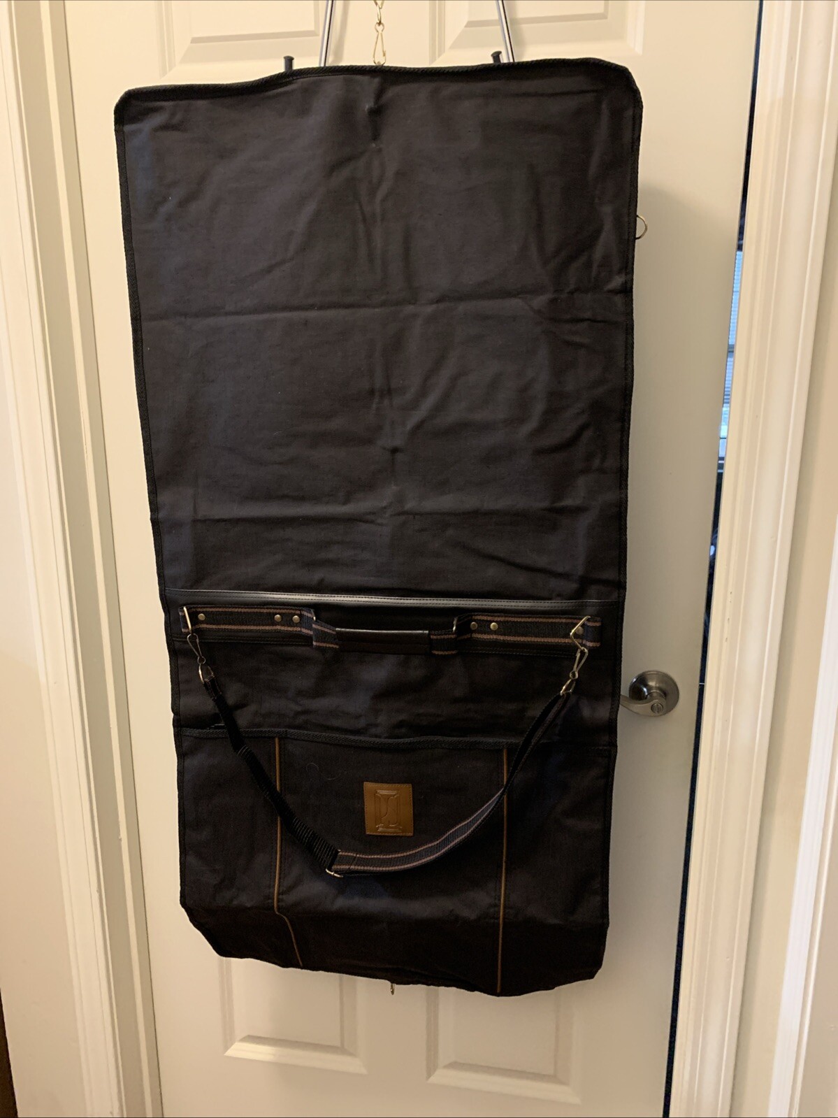 Paul Sebastian Duffel/garment bag 45”l X 22”wX 3”deep NOS