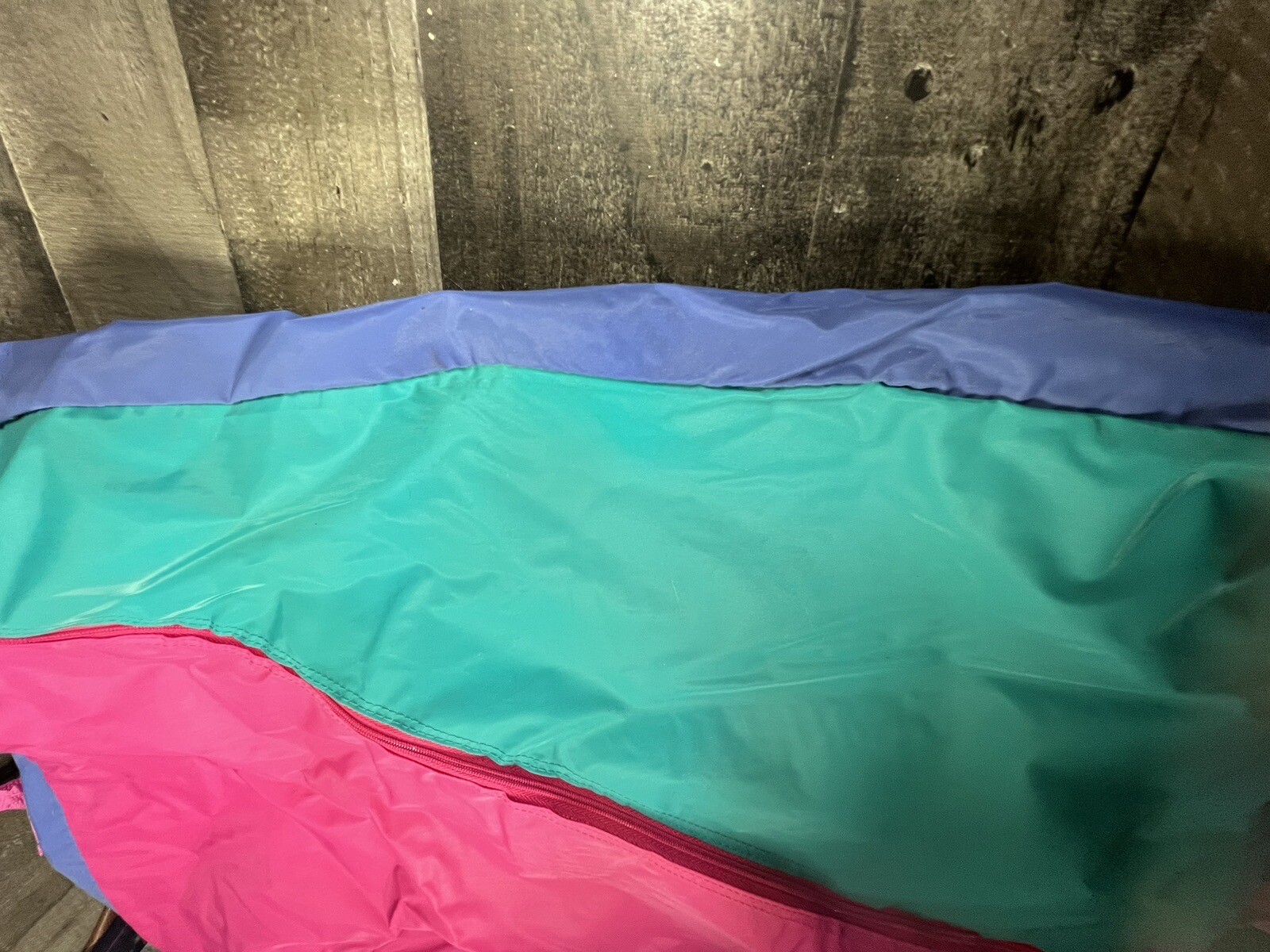 1980’s Pastel Pink Garment Coat Suit Bag As Seen On STRANGER THINGS