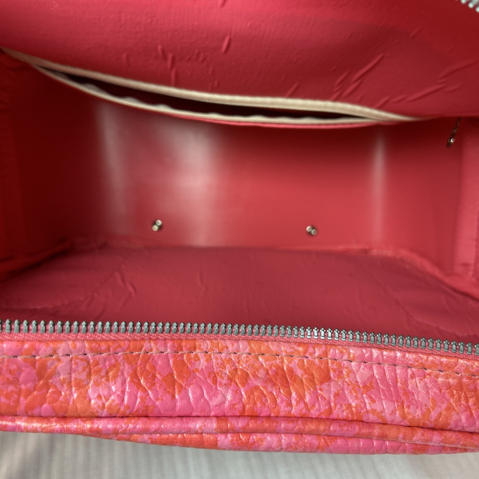 VTG Hot Pink Samsonite Silhouette Travel 1960s 1970s Carry On Luggage Diaper Bag