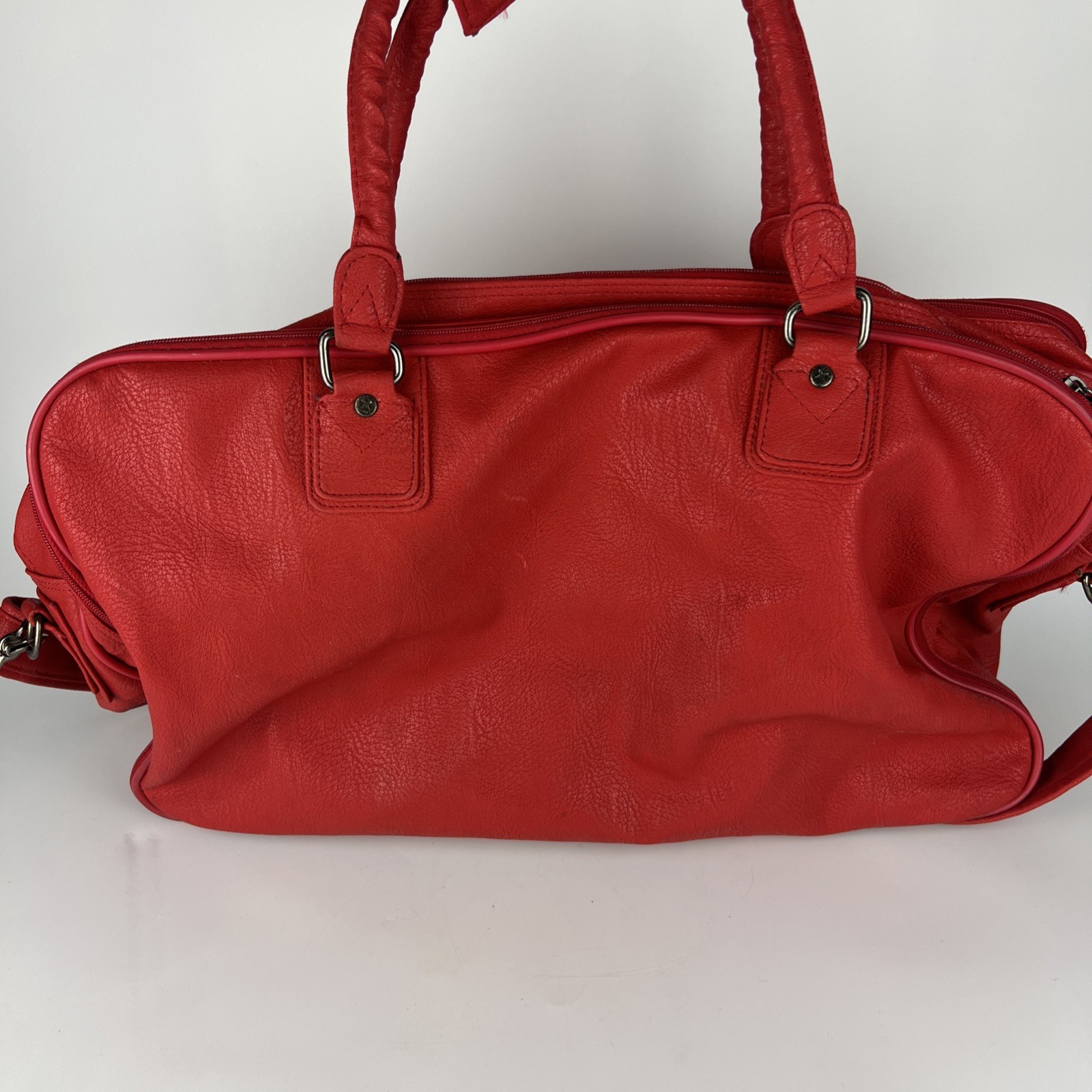 Amelia Earhart Coca-Cola Red Travel Duffel Shoulder Bag Vintage