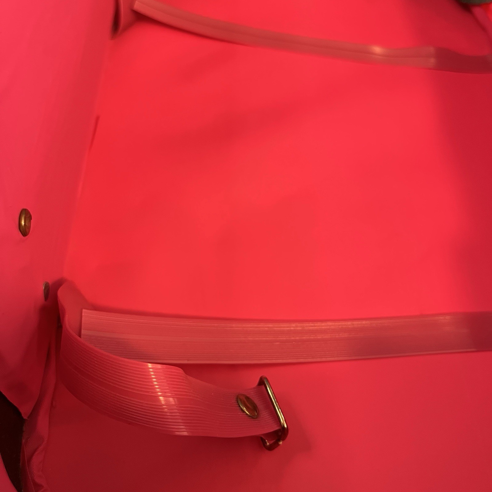 Vintage Pink “Going to Grandmas” Kids Suitcase Mercury Luggage 16″x11″x5″