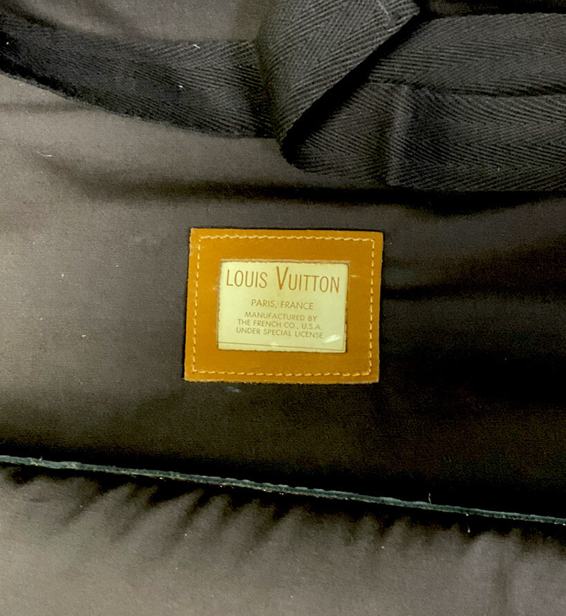 Vintage Louis Vuitton The French Company Suitcase Travel Bag Unisex